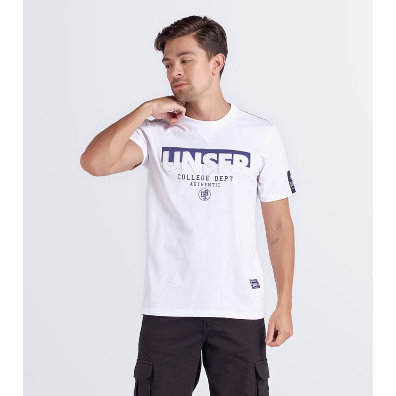 UNSER - Camiseta Para Hombre Slim Unser