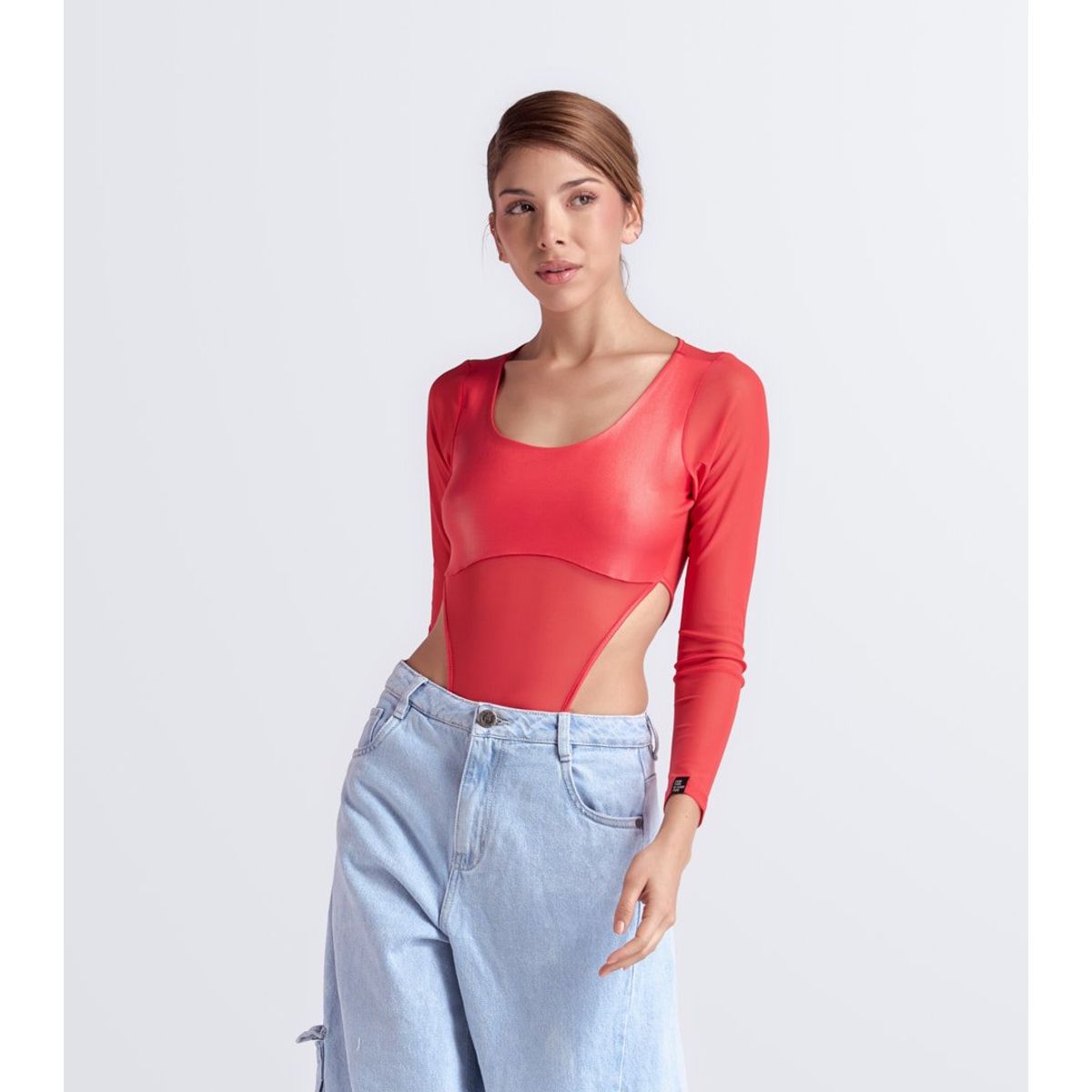 TYPER - Body Para Mujer Manga Larga Typer