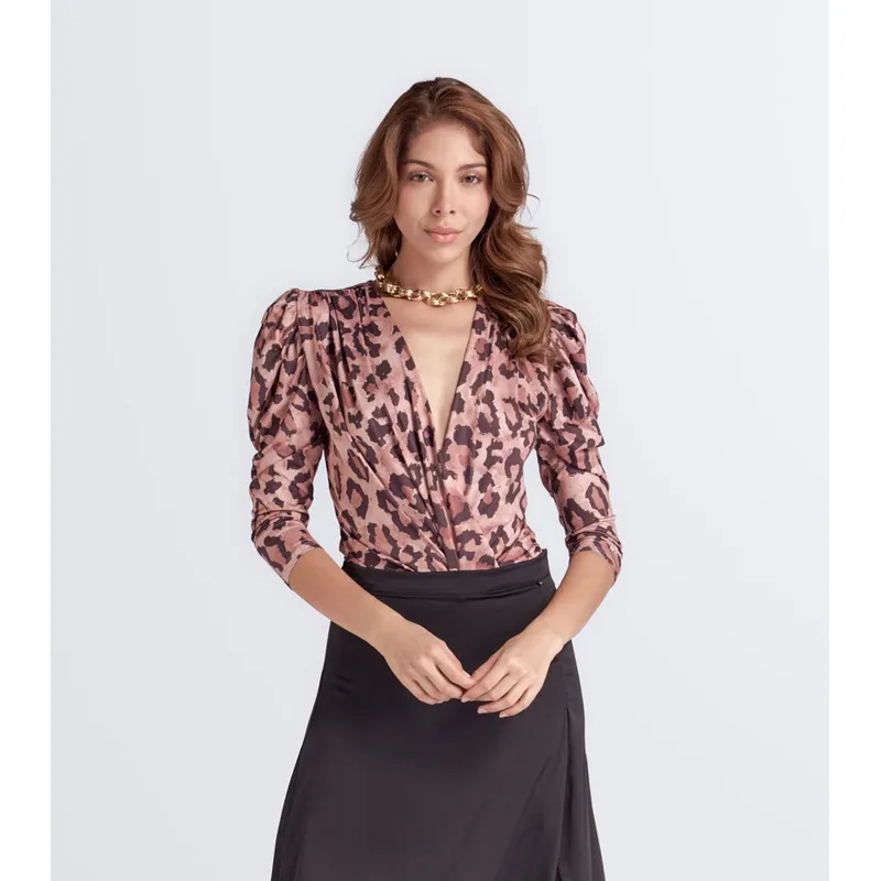 DEREK - Body Para Mujer Animal Print Derek