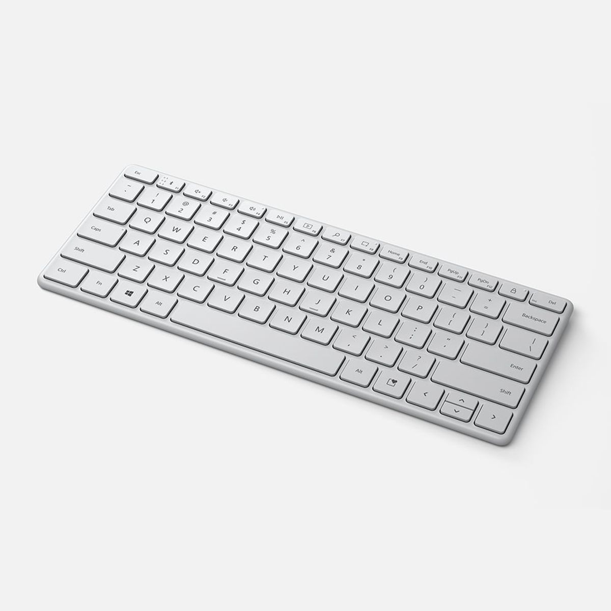 MICROSOFT - Teclado Microsoft Designer Compact Glacier