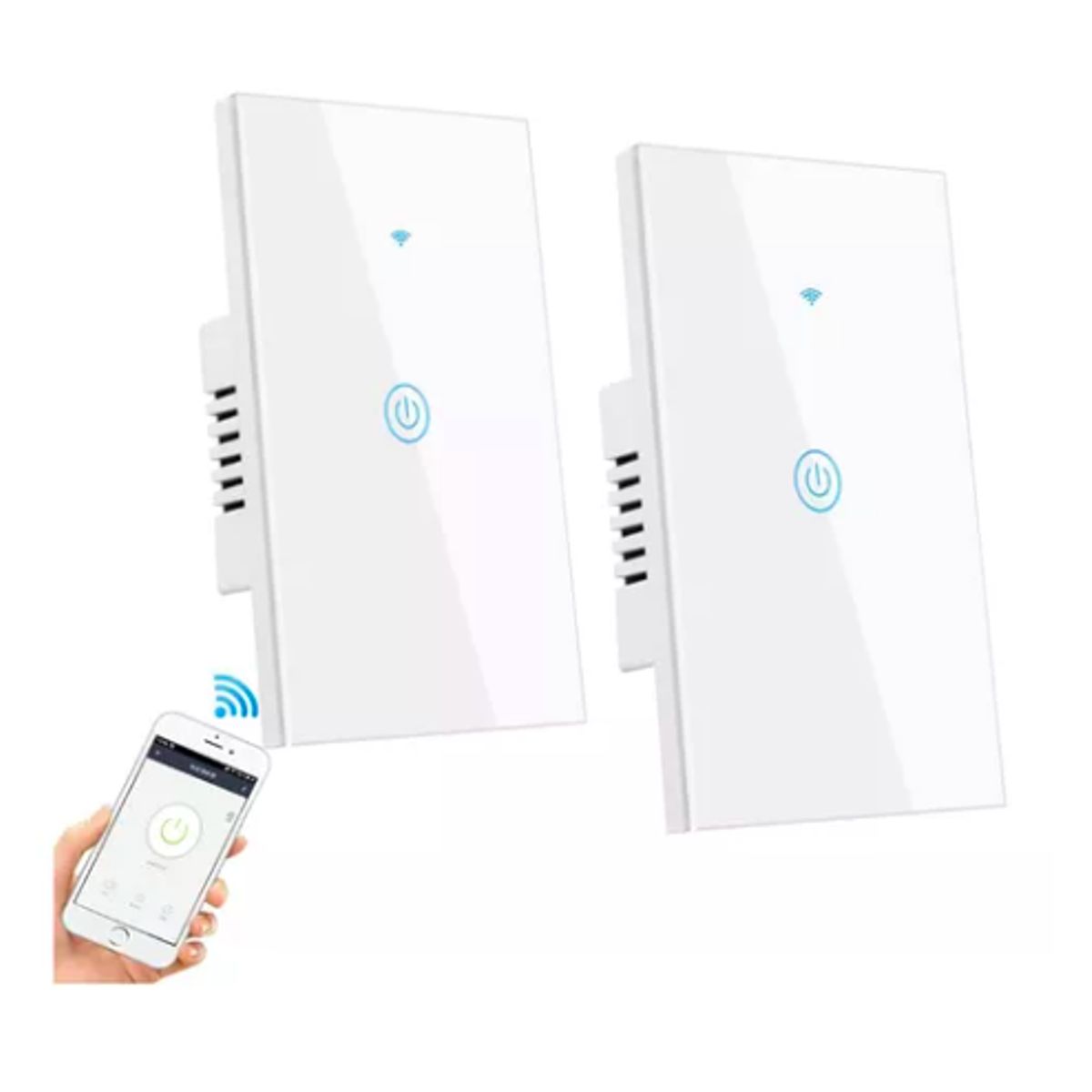 GENERICO - Switch Interruptor Ds121 Wifi Tuya 1 Via Con Y Sin Neutro