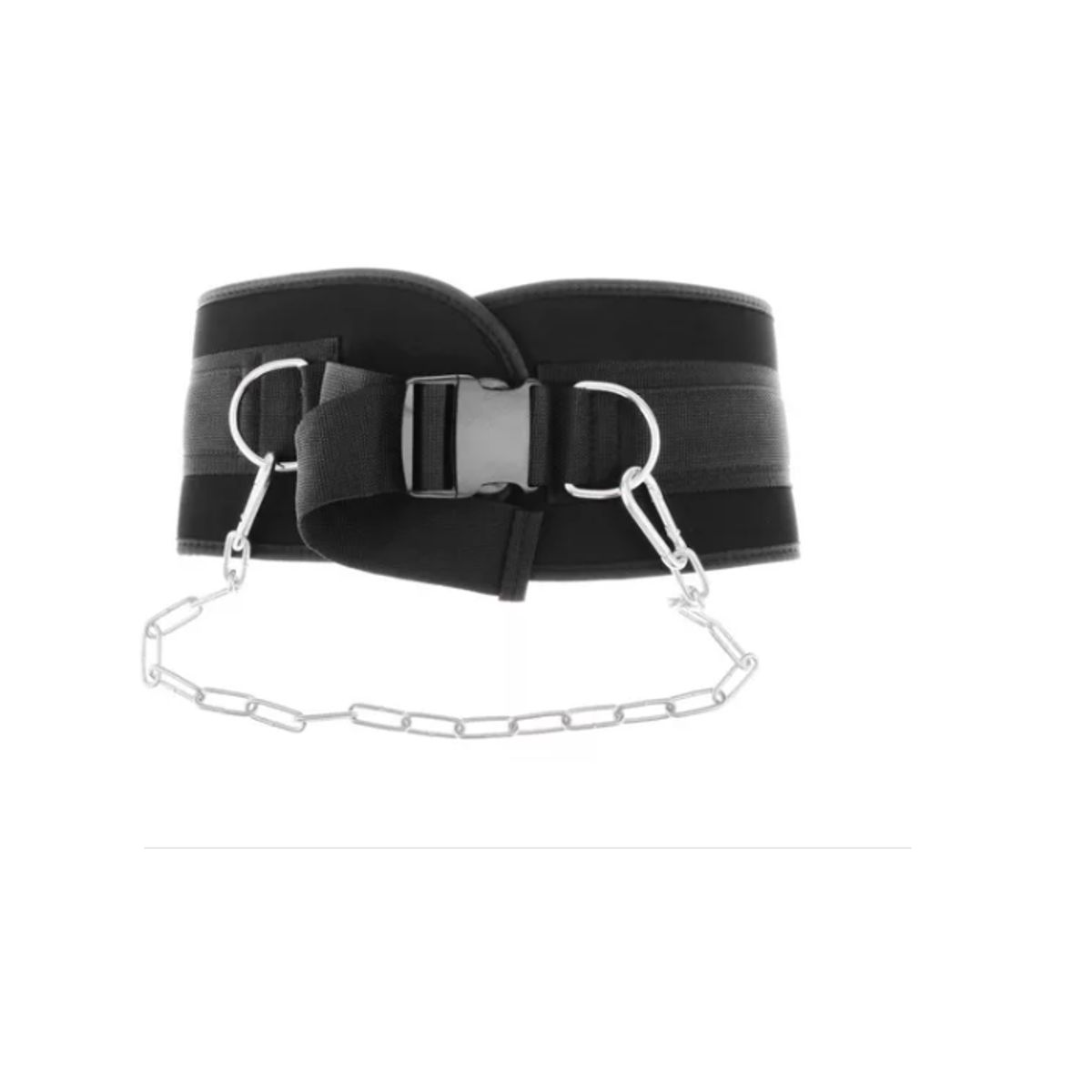 GENERICO - Cinturón de levantamiento de peso con cadena