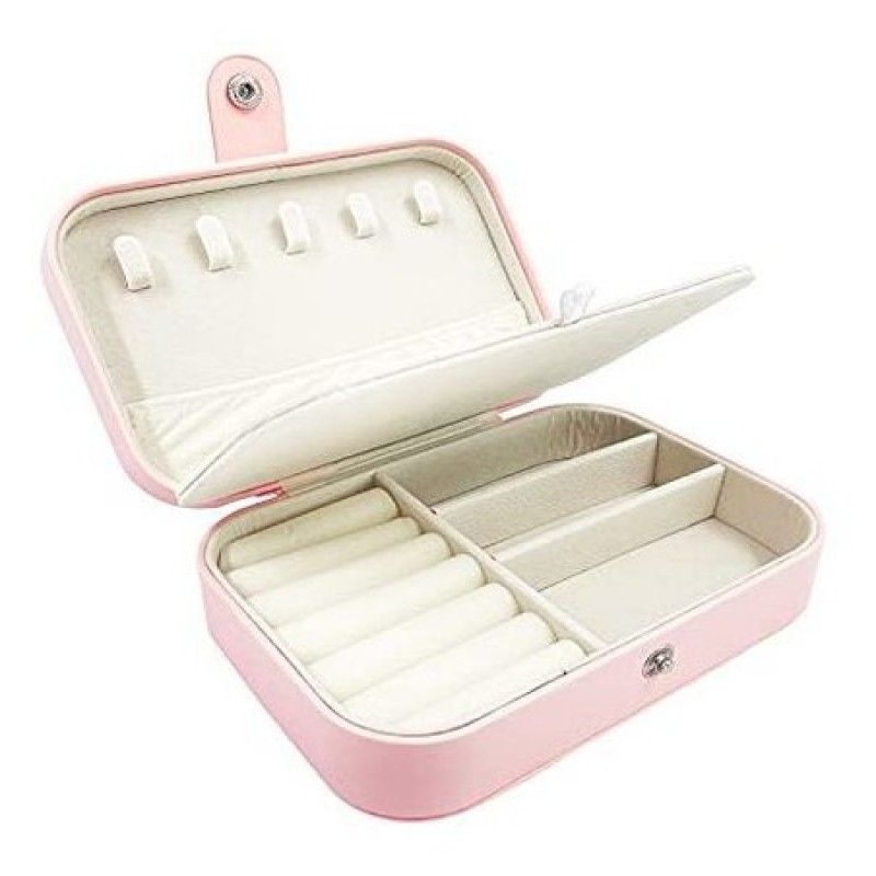 SKY - Organizador De Joyas Portátil De Viaje De 2 Capas Joyero