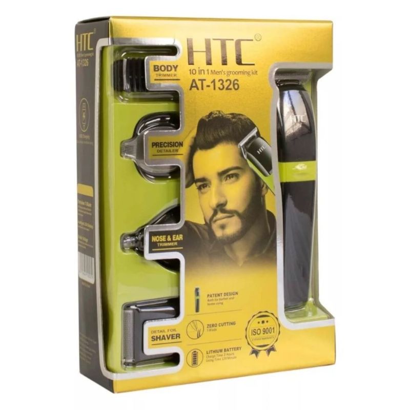 HTC - Maquina Barbera Afeitar Patillera 5 En 1 Htc 1326