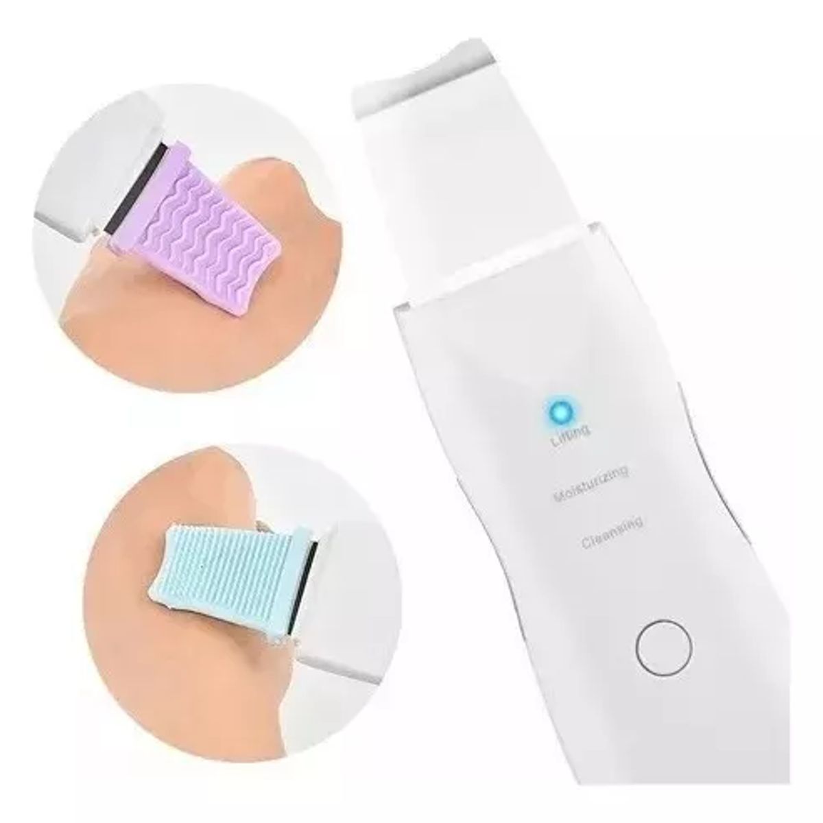 GENERICO - Espatula Peeling Pala Ultrasonica Limpiador Facial Lifting