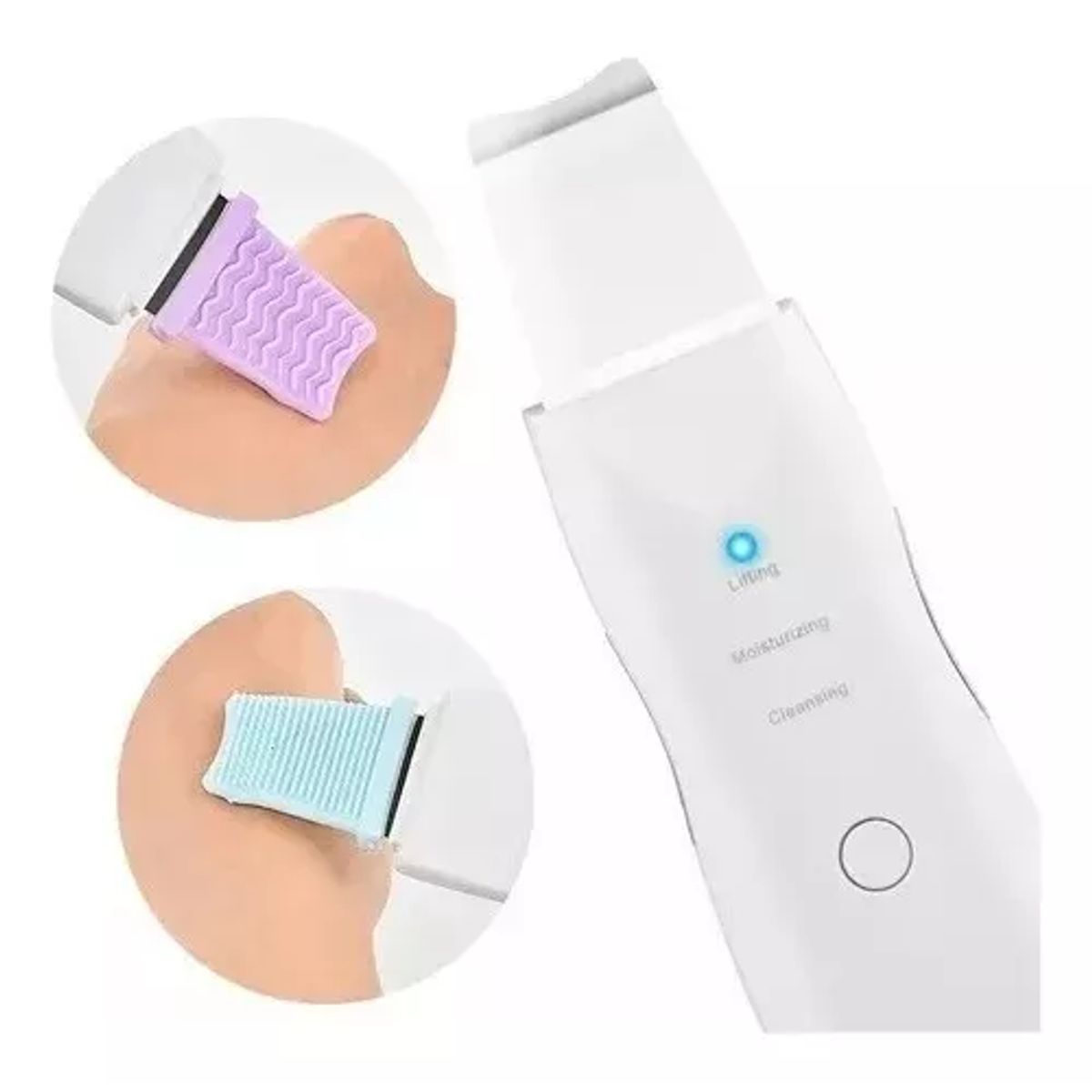 GENERICO - Espatula Peeling Pala Ultrasonica Limpiador Facial Lifting