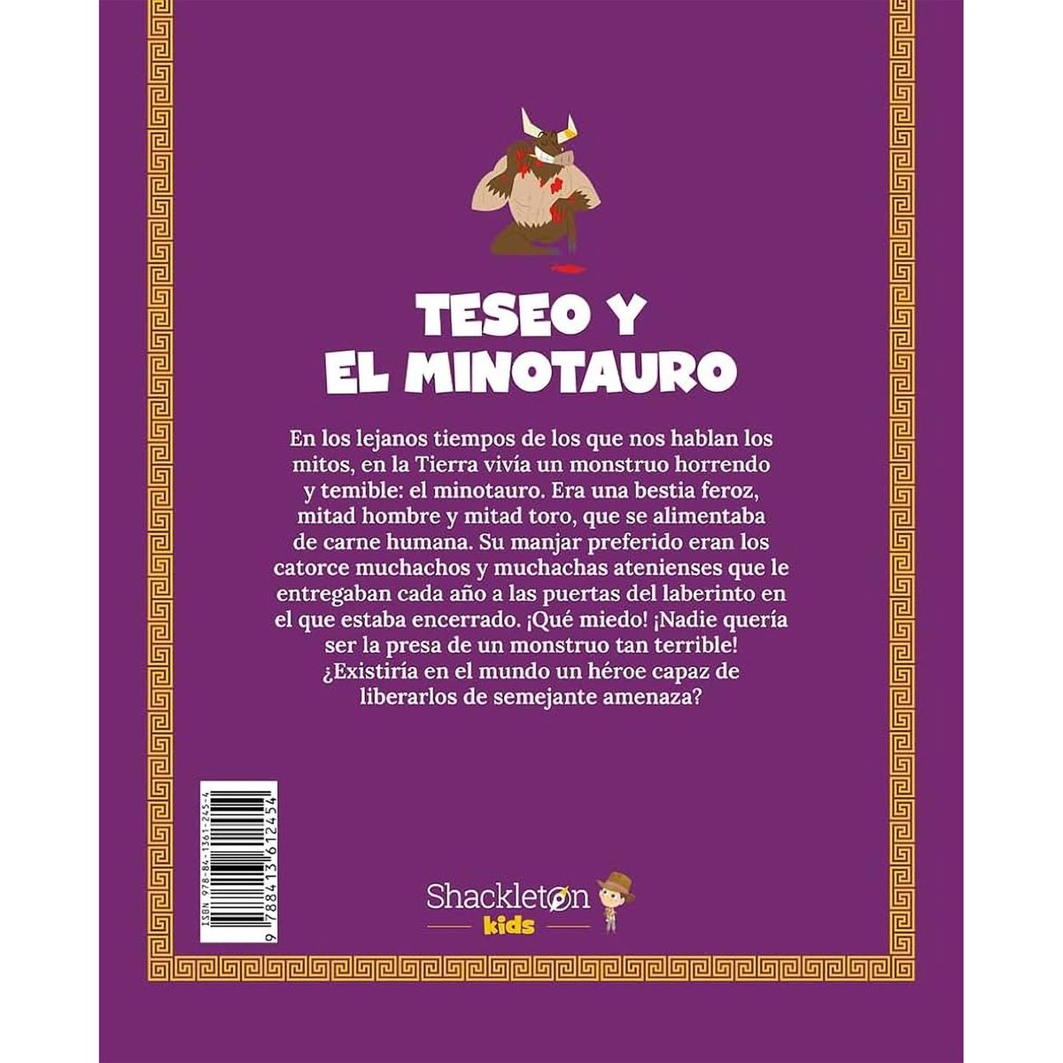 GENERICO - Teseo Y El Minotauro. Mitología Para Niños
