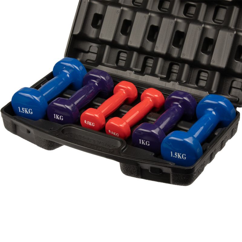 SPORTFITNESS - Kit De Mancuernas 6Kg Sportfitness