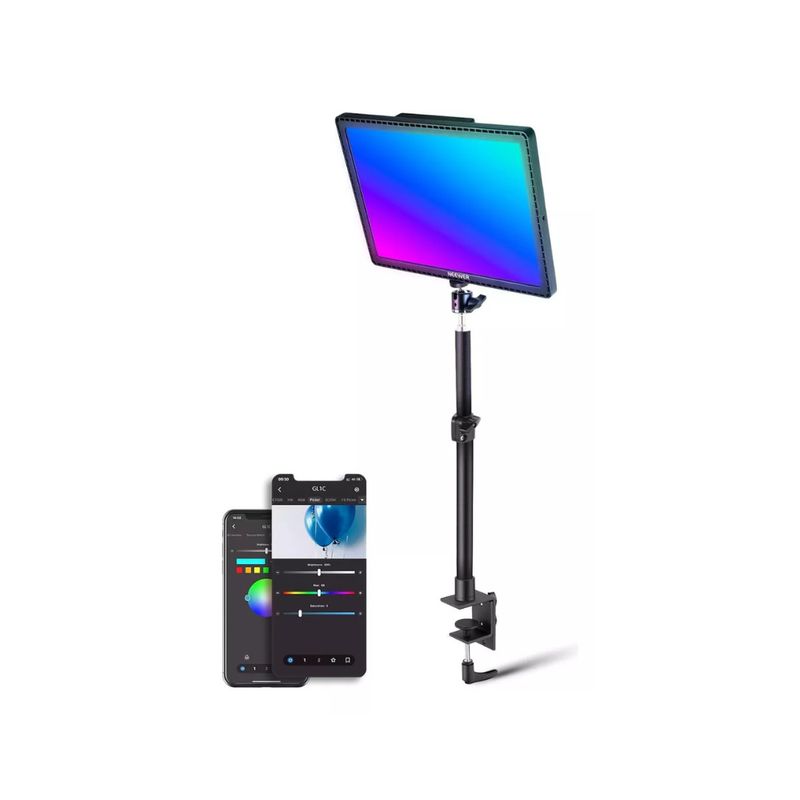 NEEWER - Neewer Panel De Luz Led Rgb Para Streaming Online Gl1c