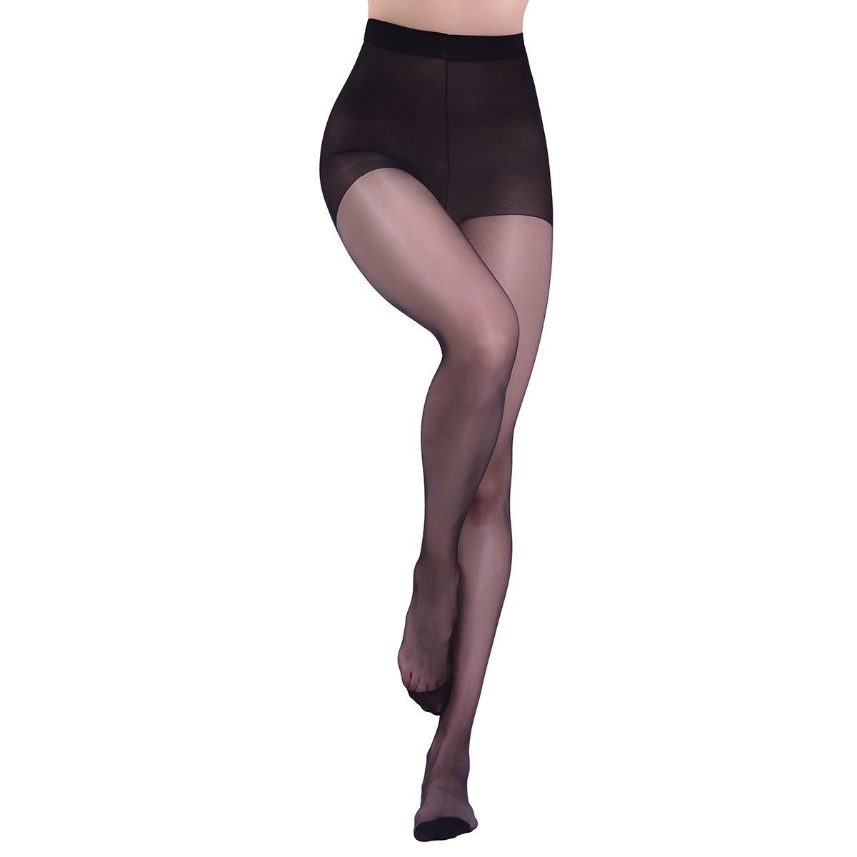 RITCHI - Media Velada Ritchi para Mujer Chic Seda Fría Alta Transparencia