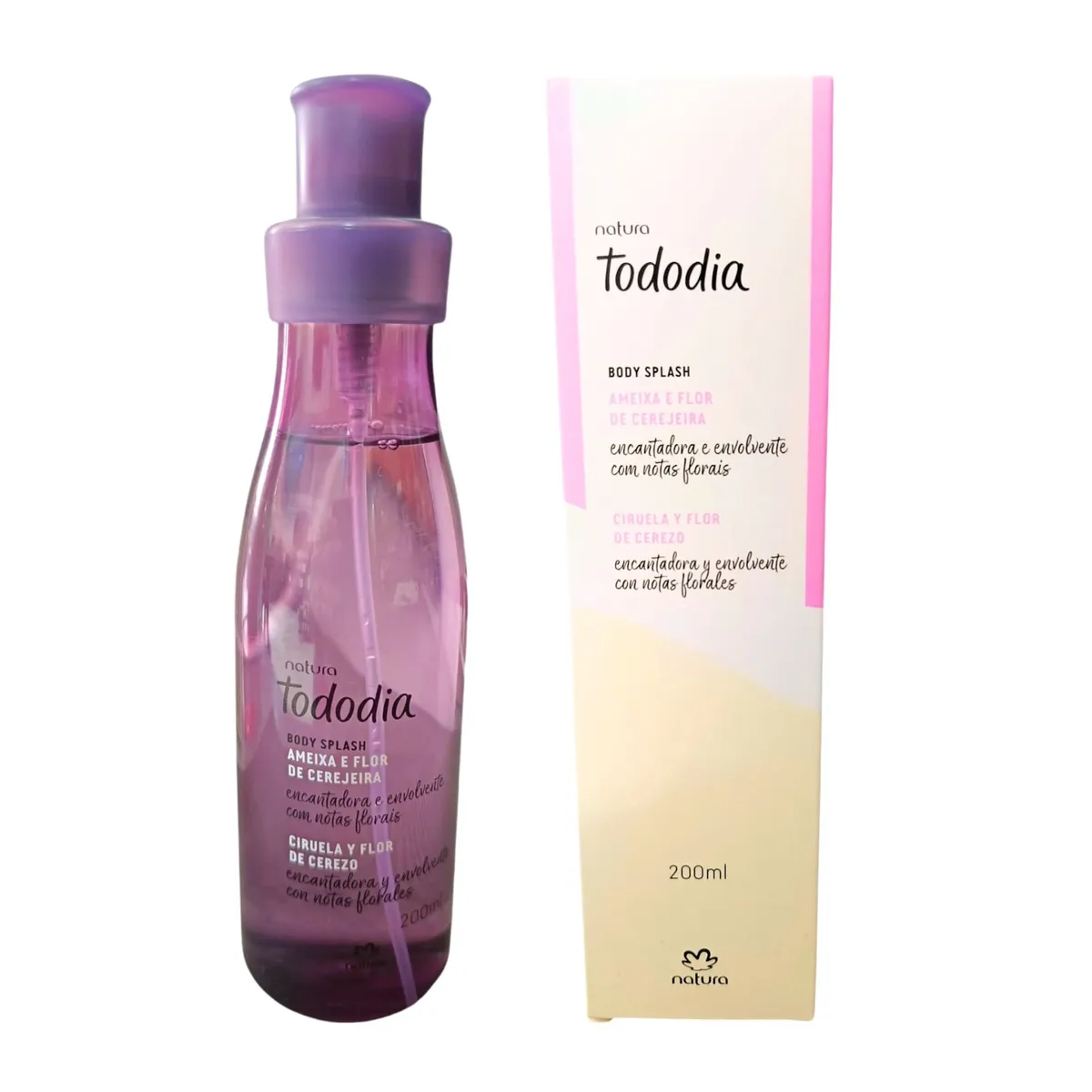 NATURA - Splash Tododia Ciruelo y flor de cerezo 200 ml