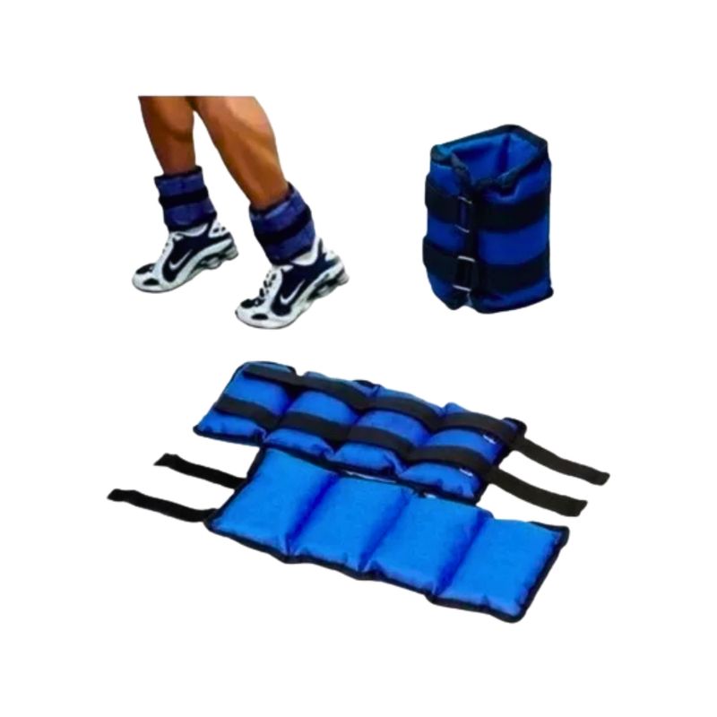 GENERICO - Set x2 Pesas Tobilleras 2kg