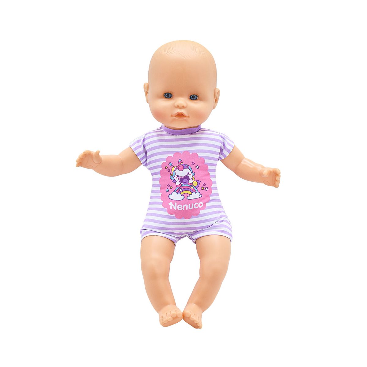 NENUCO - Bebé Nenuco Biberón y Sonajero - Morado