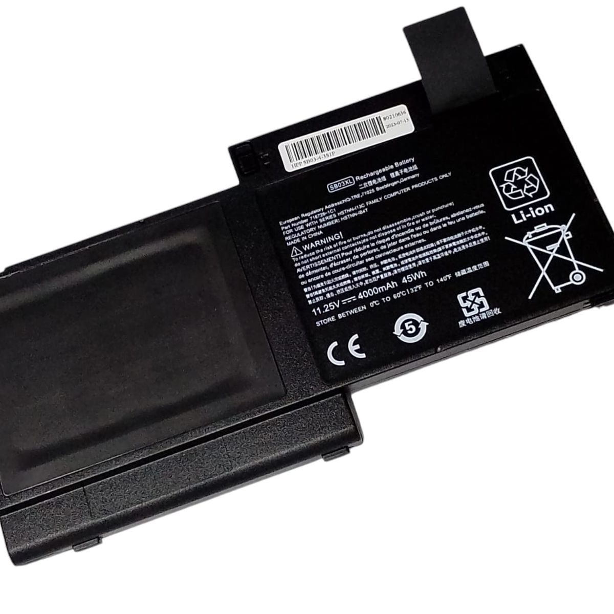 GENERICO - Bateria Para Hp Sb03xl  11,25V 4000mAh 45Wh (interna)