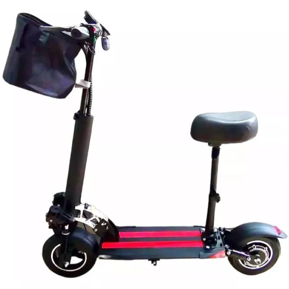 ZHOPI CO - Scooter Electrica Sillin 500W Alarma Bloqueo Freno De Disco