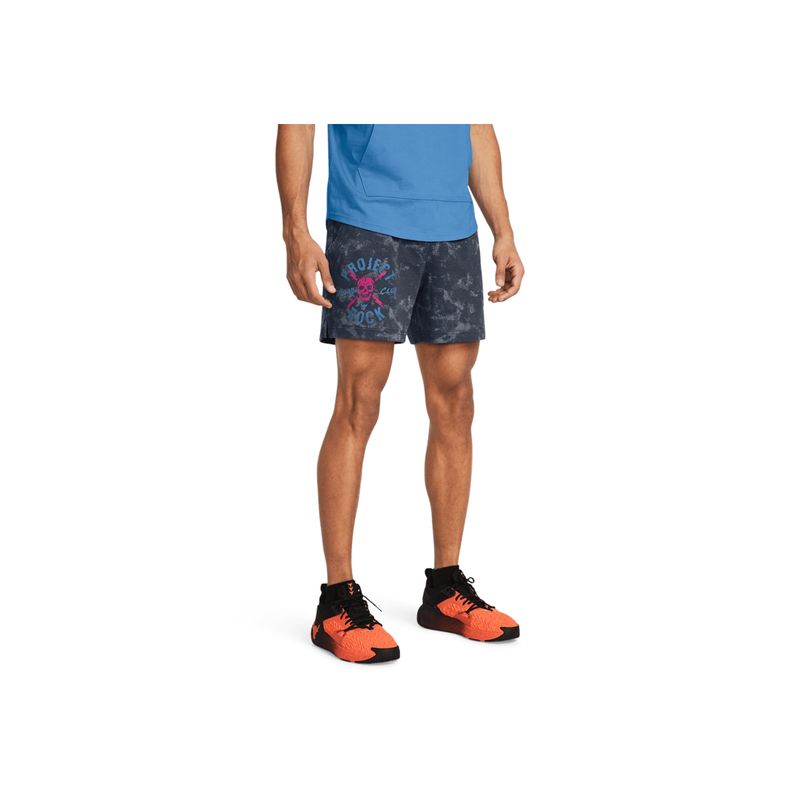 UNDER ARMOUR - Short Hombre UNDER ARMOUR PJT RCK AOP RVL TRRY Gris UNDER ARMOUR.