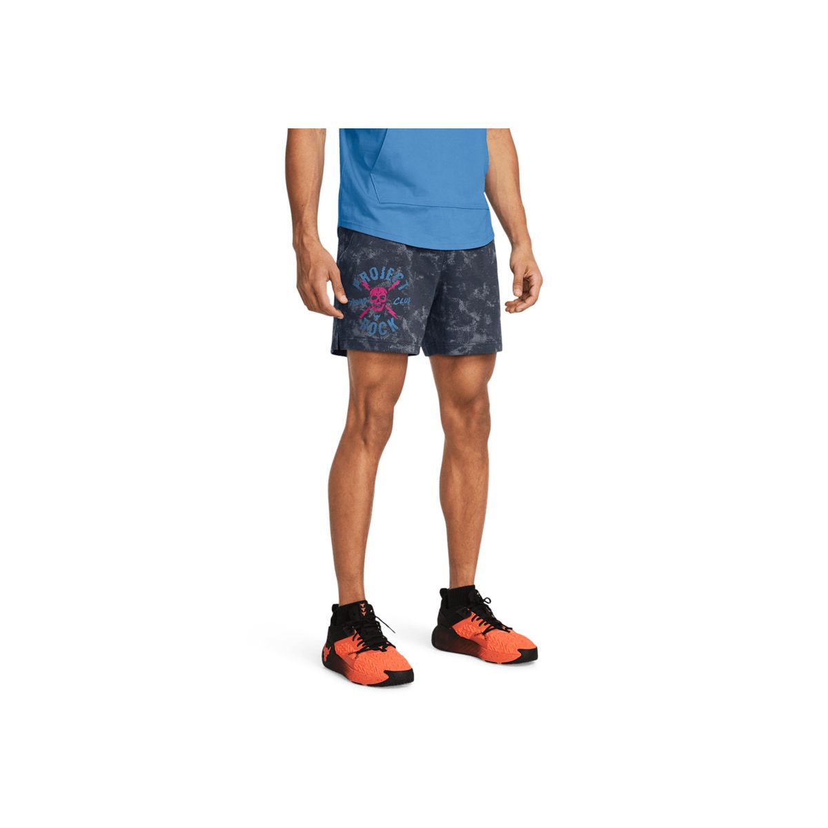 UNDER ARMOUR - Short Hombre Under Armour Pjt Rck Aop Rvl Trry Gris UNDER ARMOUR