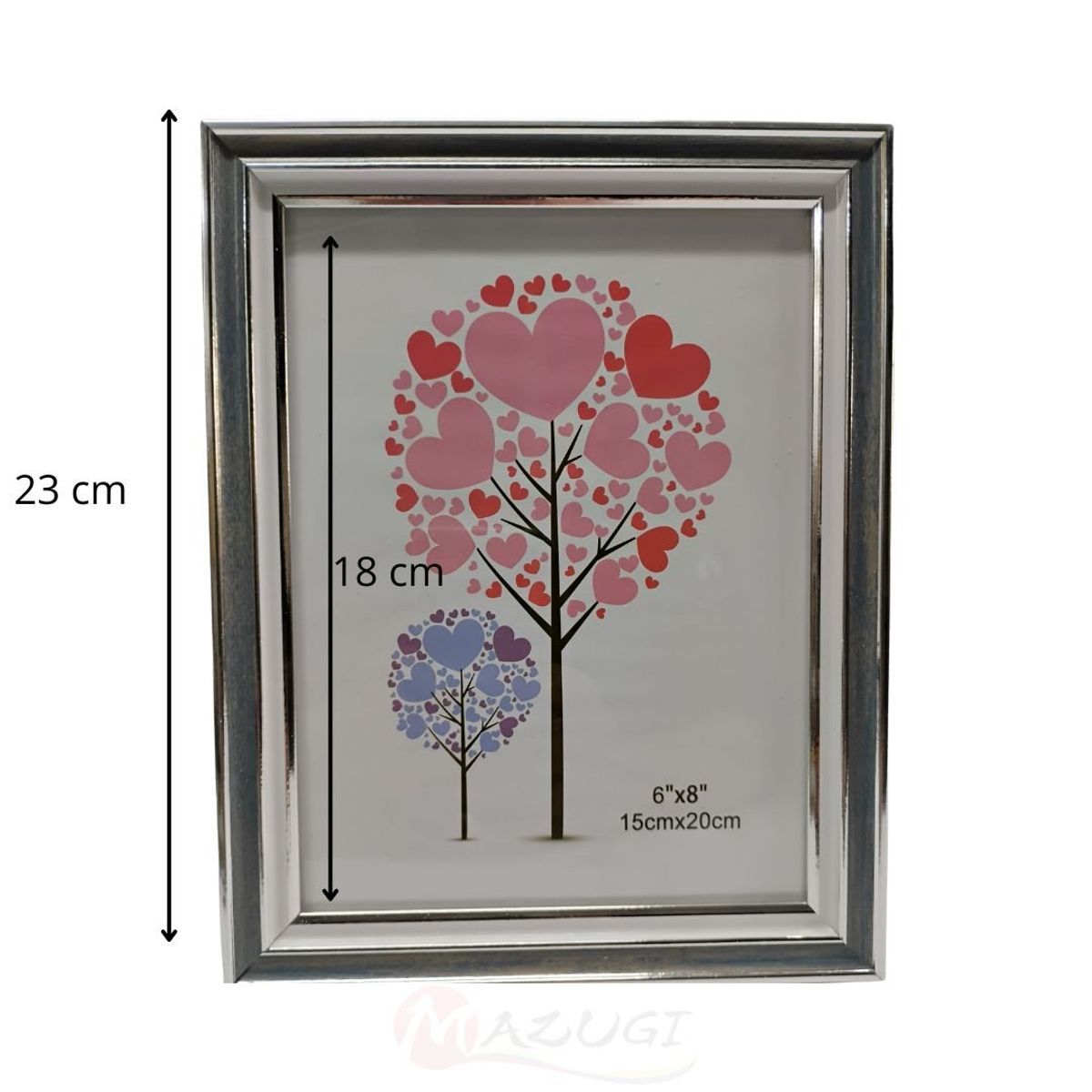 MAZUGI - Portarretrato Madera Fotografías Cm Marco 8733-6-8