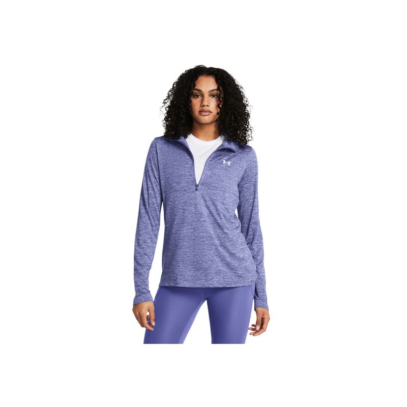 UNDER ARMOUR - Buzo Mujer UNDER ARMOUR TECH 1/2 ZIP- TWIST Purpura UNDER ARMOUR