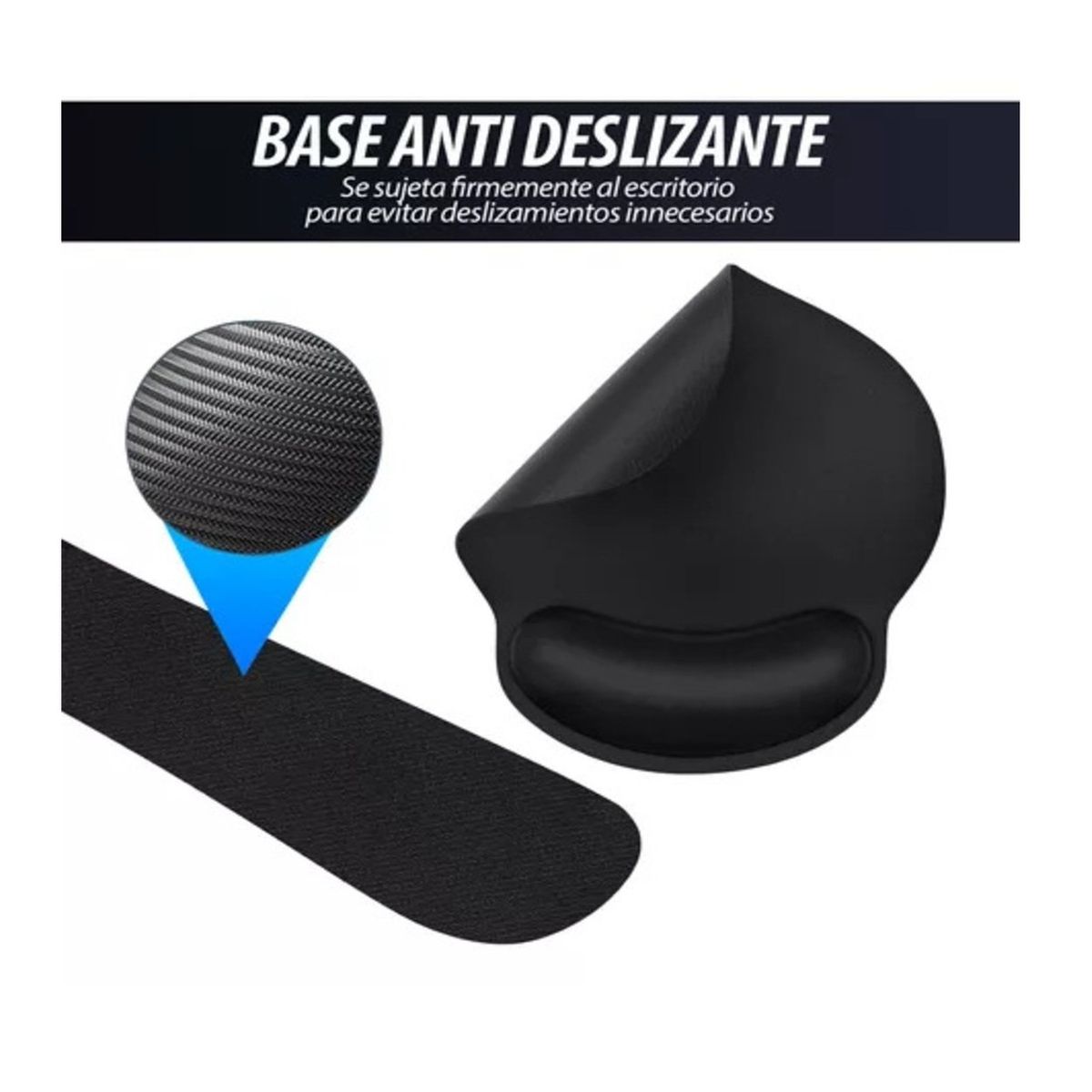 SEISA - Kit Mouse Pad Y Reposa Muñecas Ergonómico