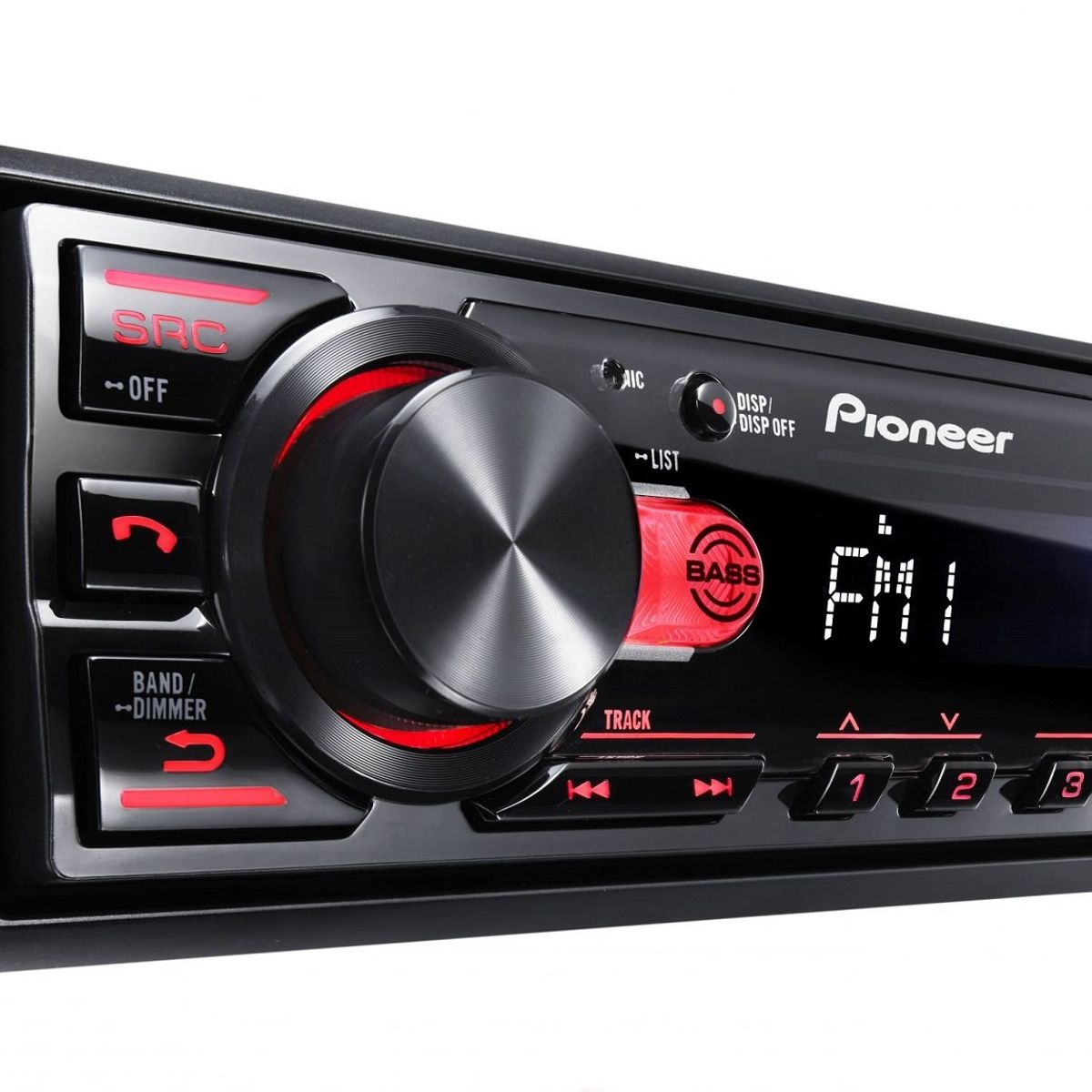 PIONEER - Radio Para Carro Un Din Pioneer Mvh-s235bt Usbbt50w X4