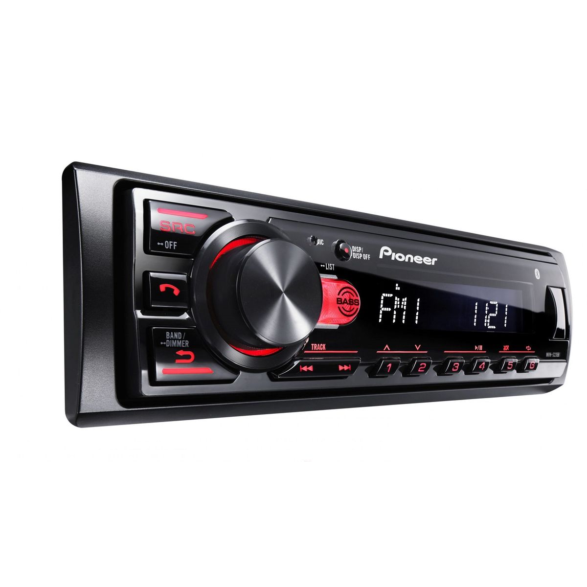 PIONEER - Radio Para Carro Un Din Pioneer Mvh-s235bt Usbbt50w X4
