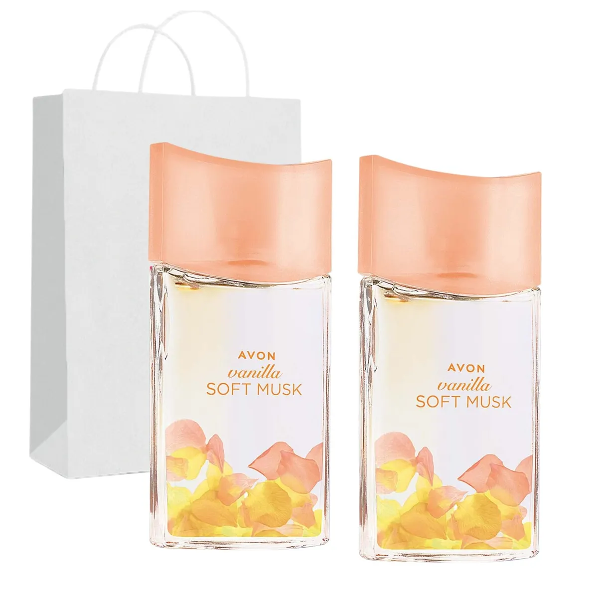 AVON - Perfume Soft Musk Avon Vanilla 50 ml x 2 unidades