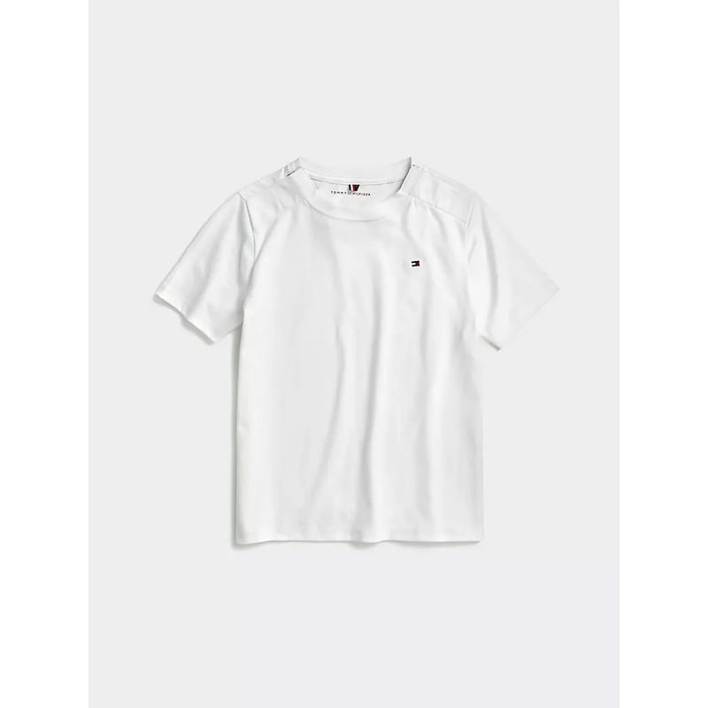 TOMMY HILFIGER - Camiseta Niño Manga Larga Con Logo Tommy Hilfiger