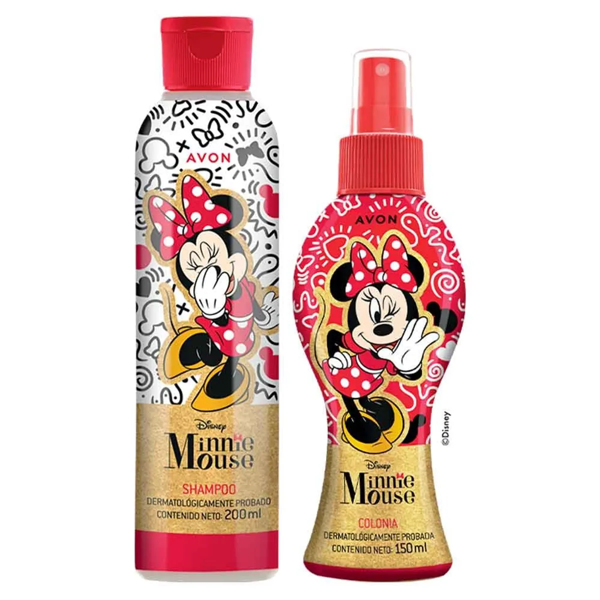 AVON - Kit x 2 Minnie Mouse De Disney