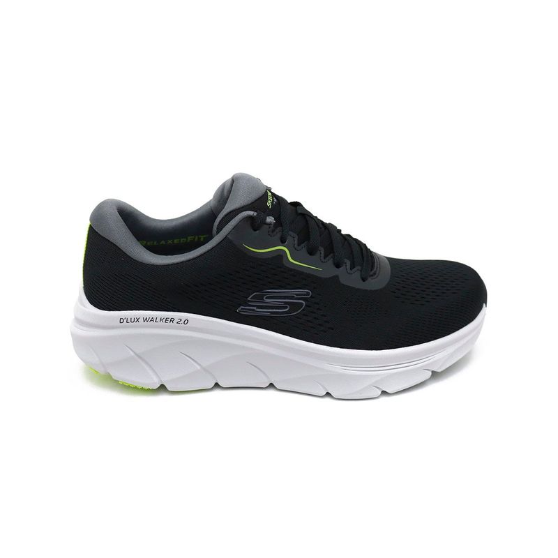 SKECHERS - SKECHERS TENIS D"LUXWALKER2.0-SWAVE HOMBRE NEGRO