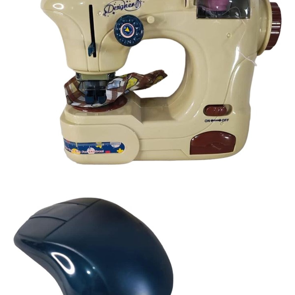 GENERICO - Kit Maquina Coser Costura Juguete Pequeña Niños Niñas Pedal