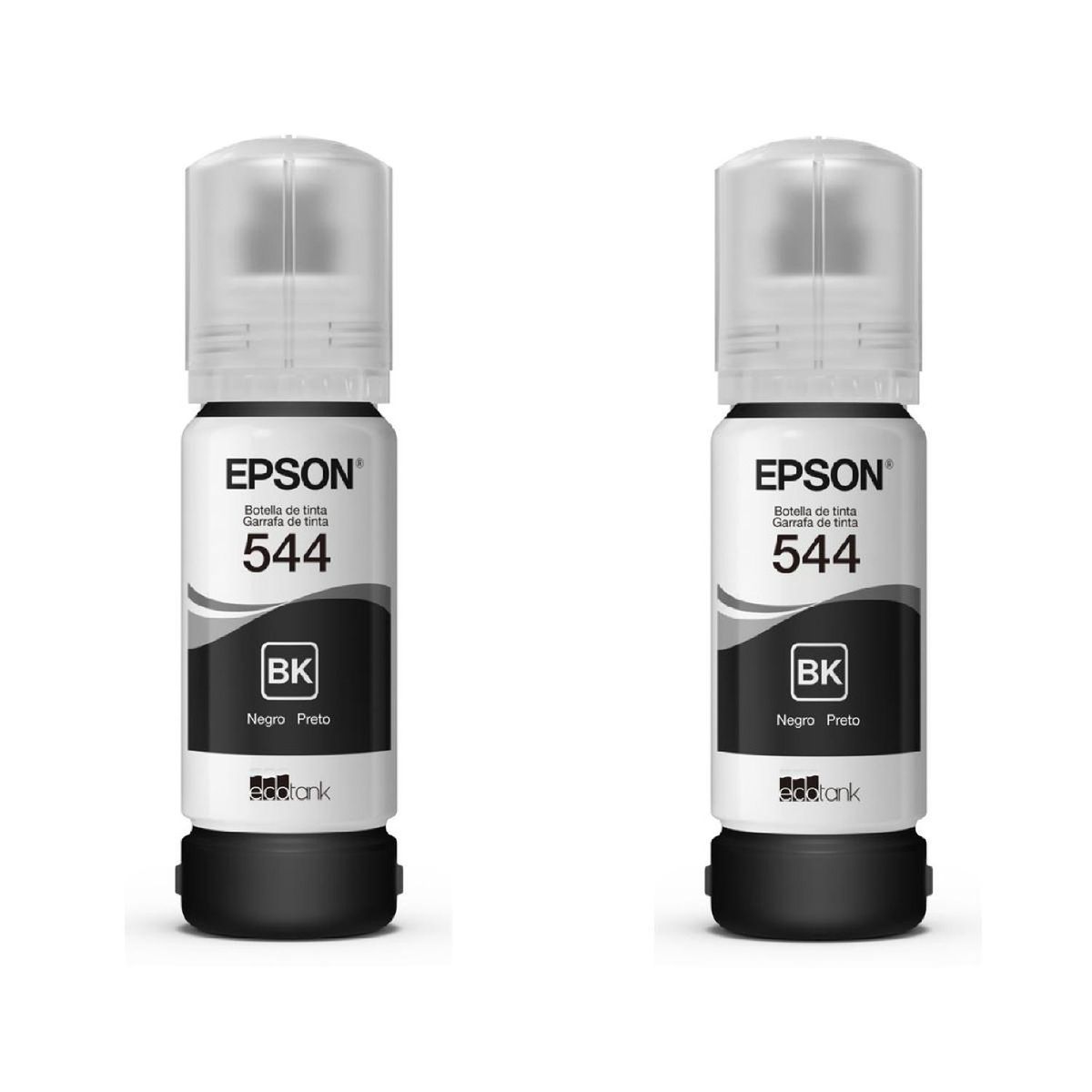 EPSON - Botellas de Tinta Epson Ecofit Color Negro T544 2 Unidades