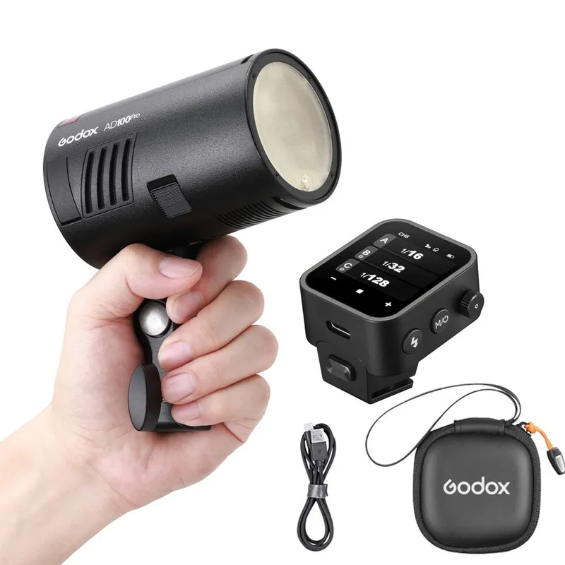 GODOX - Kit Flash Godox AD100Pro con Disparador Godox X3 para Canon