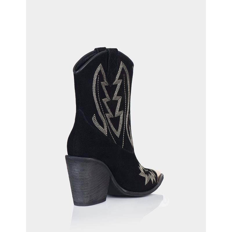STIVALI - Bota Texana Wonder Cuero Negro