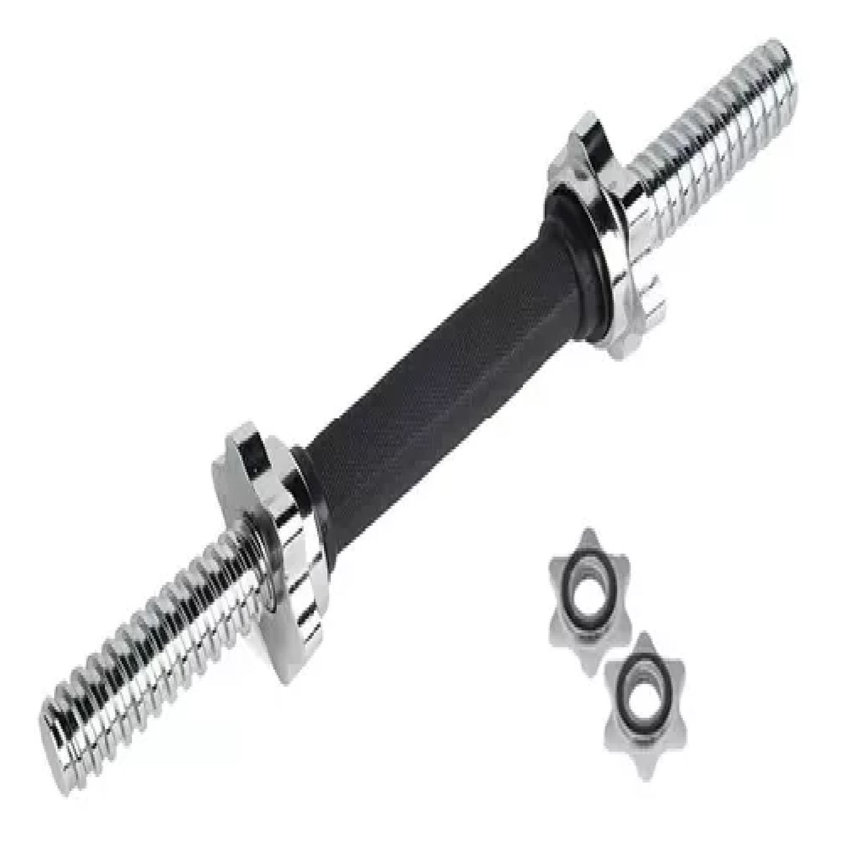 GENERICO - UNIDAD BARRA MANCUERNA 35CM ENCAUCHETADA CON SEGUROS