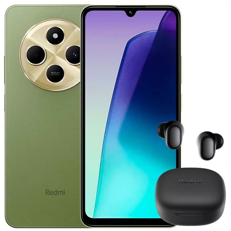 XIAOMI - Celular Xiaomi Redmi 14c 128gb/4gb Grn + Buds 6 Play Blk