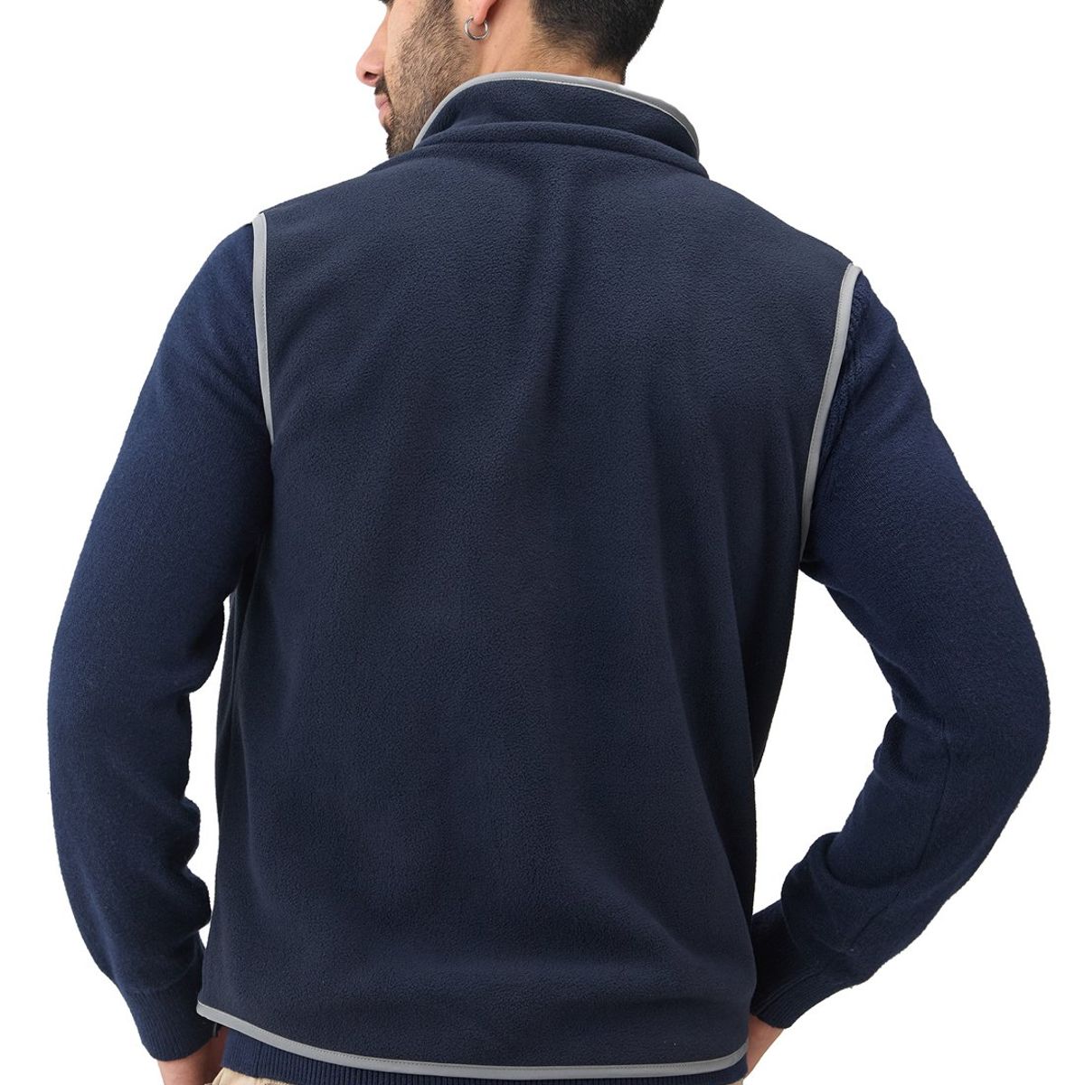 SANTANA - Chaleco Térmico Hombre Laguna de Tota Azul Oscuro