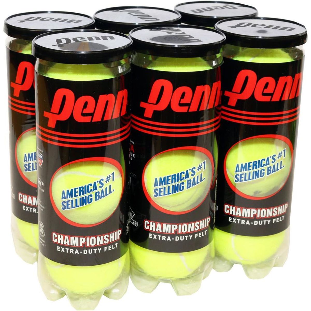 PENN - Penn Extra Duty Bolas de Tennis  18 Unidades