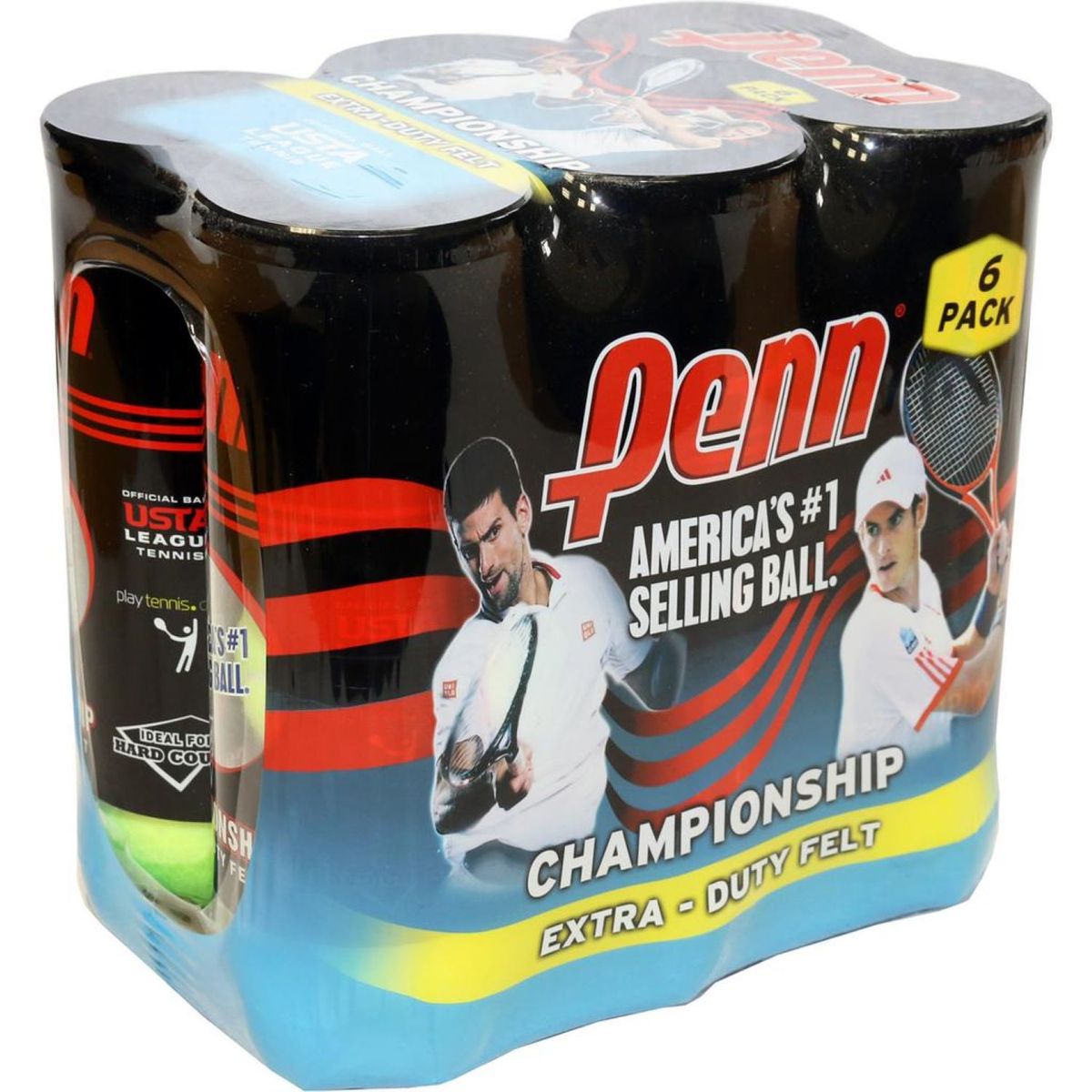 PENN - Penn Extra Duty Bolas de Tennis  18 Unidades