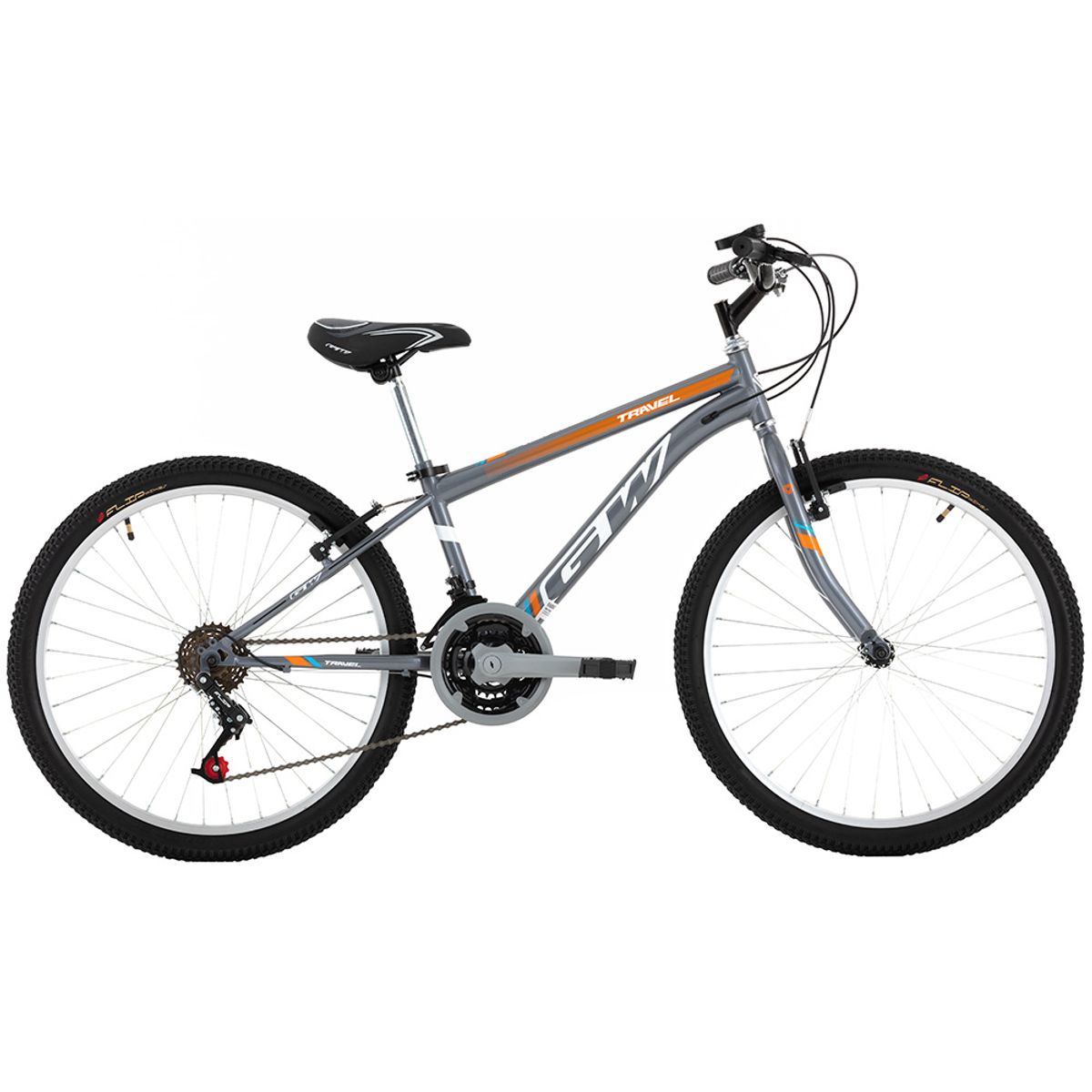 GW - Bicicleta GW Travel rin 20 18 Vel gris