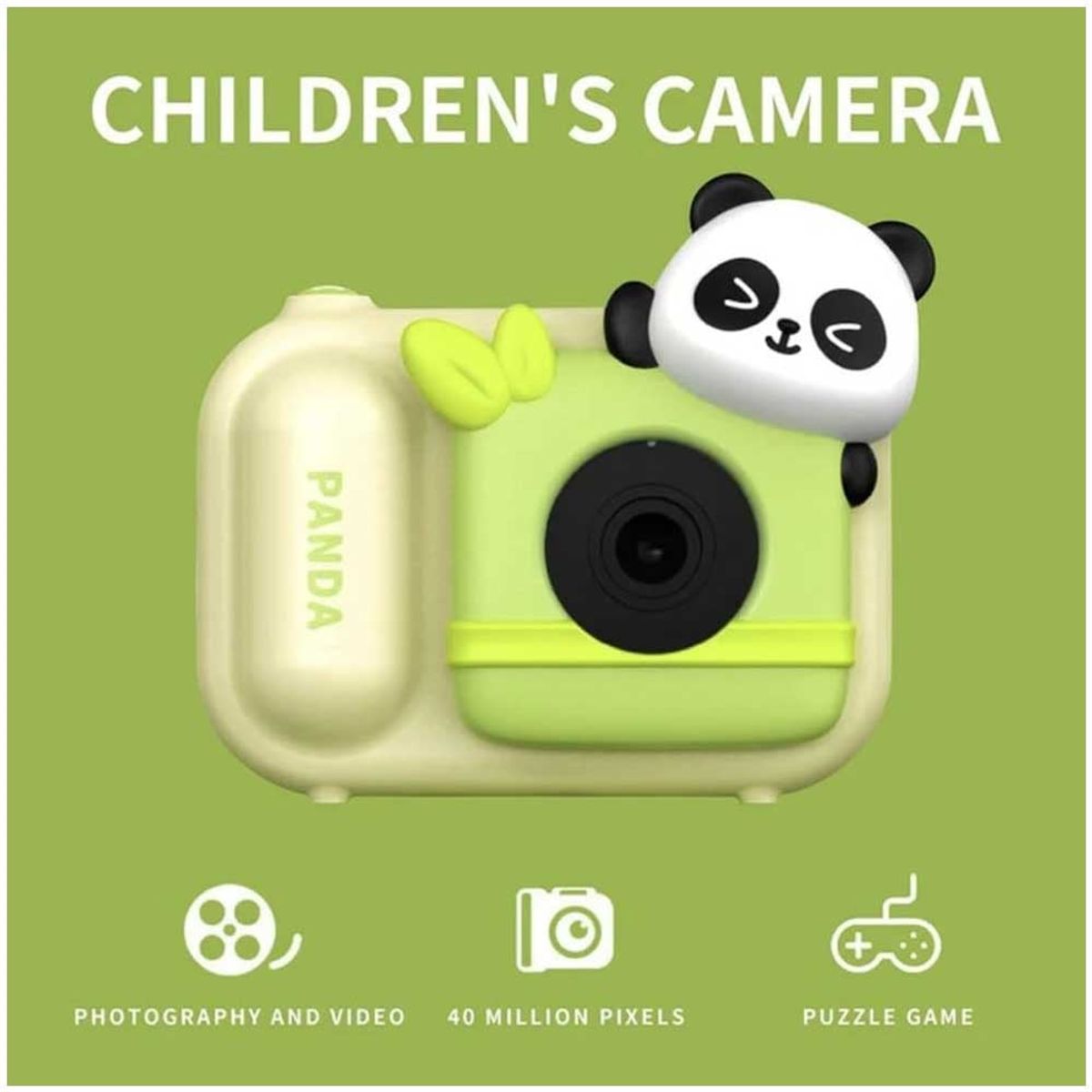 ONE PIXEL - Cámara Infantil Digital Full HD Con Tripode Rosado Unicornio