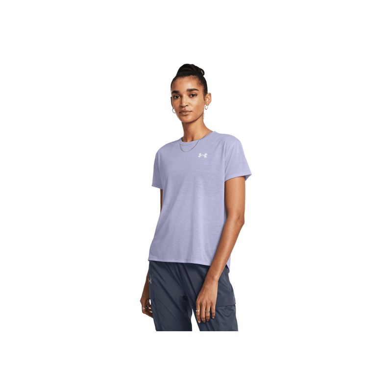 UNDER ARMOUR - Camiseta Mujer UNDER ARMOUR UA TRAIL RUN SS Purpura UNDER ARMOUR.
