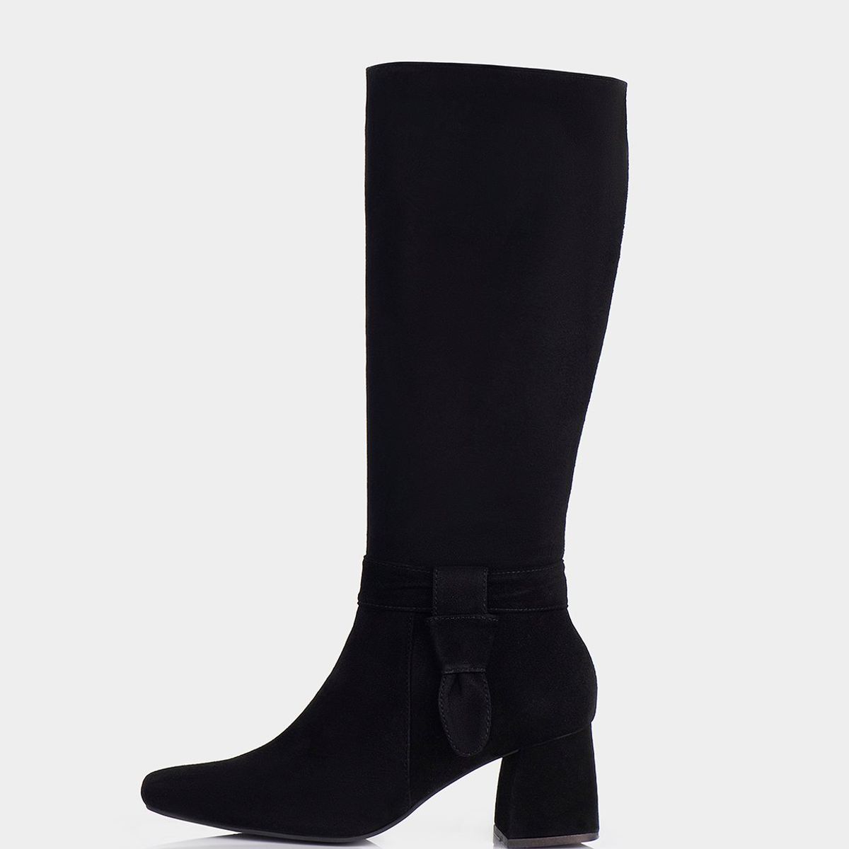 STIVALI - Bota Vitalia Cuero Ante Negro