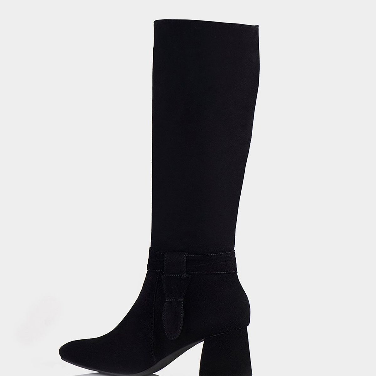 STIVALI - Bota Vitalia Cuero Ante Negro