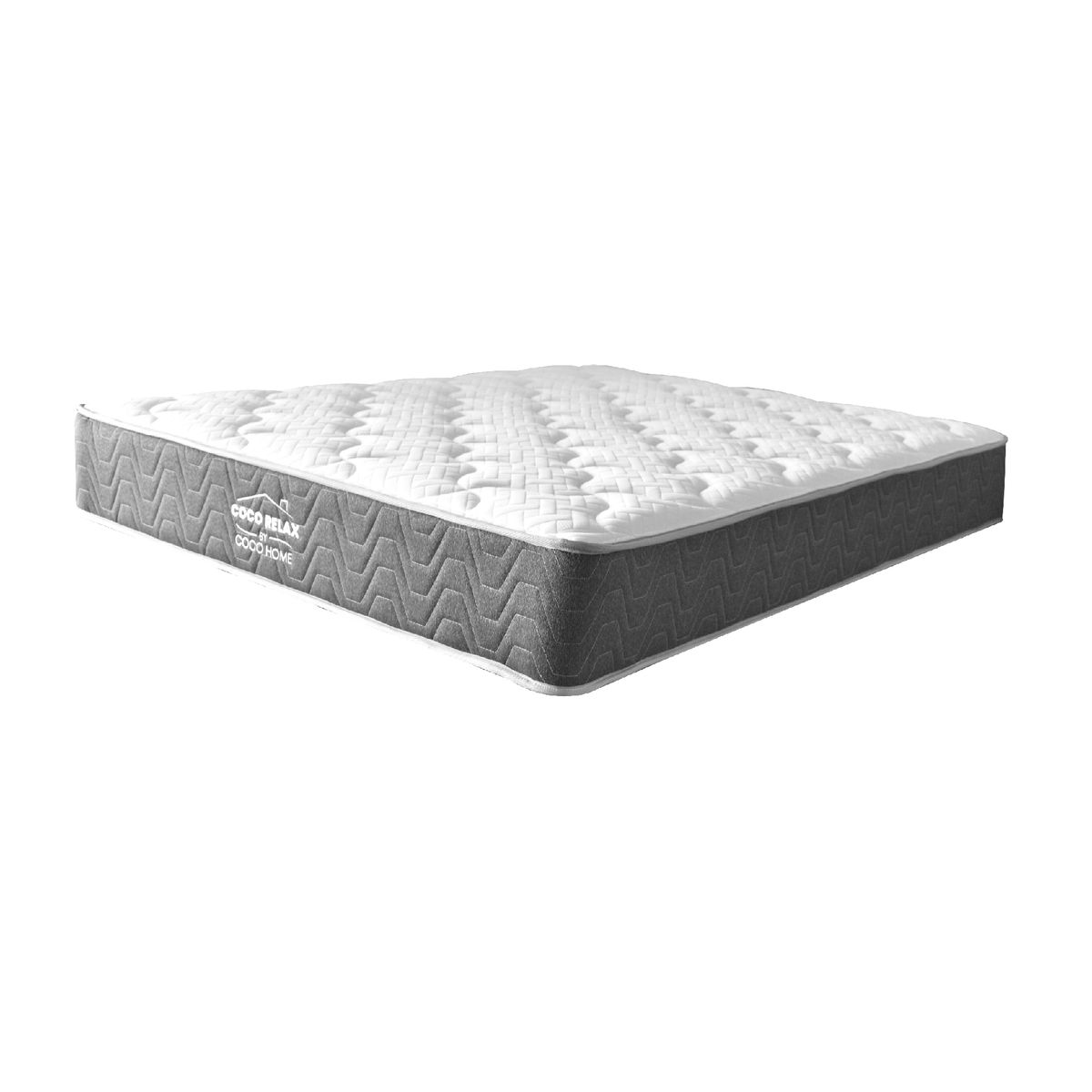 COCO HOME - Colchón Sencillo Resortado Firmeza Media  Ortopédico Coco Relax 100 190.