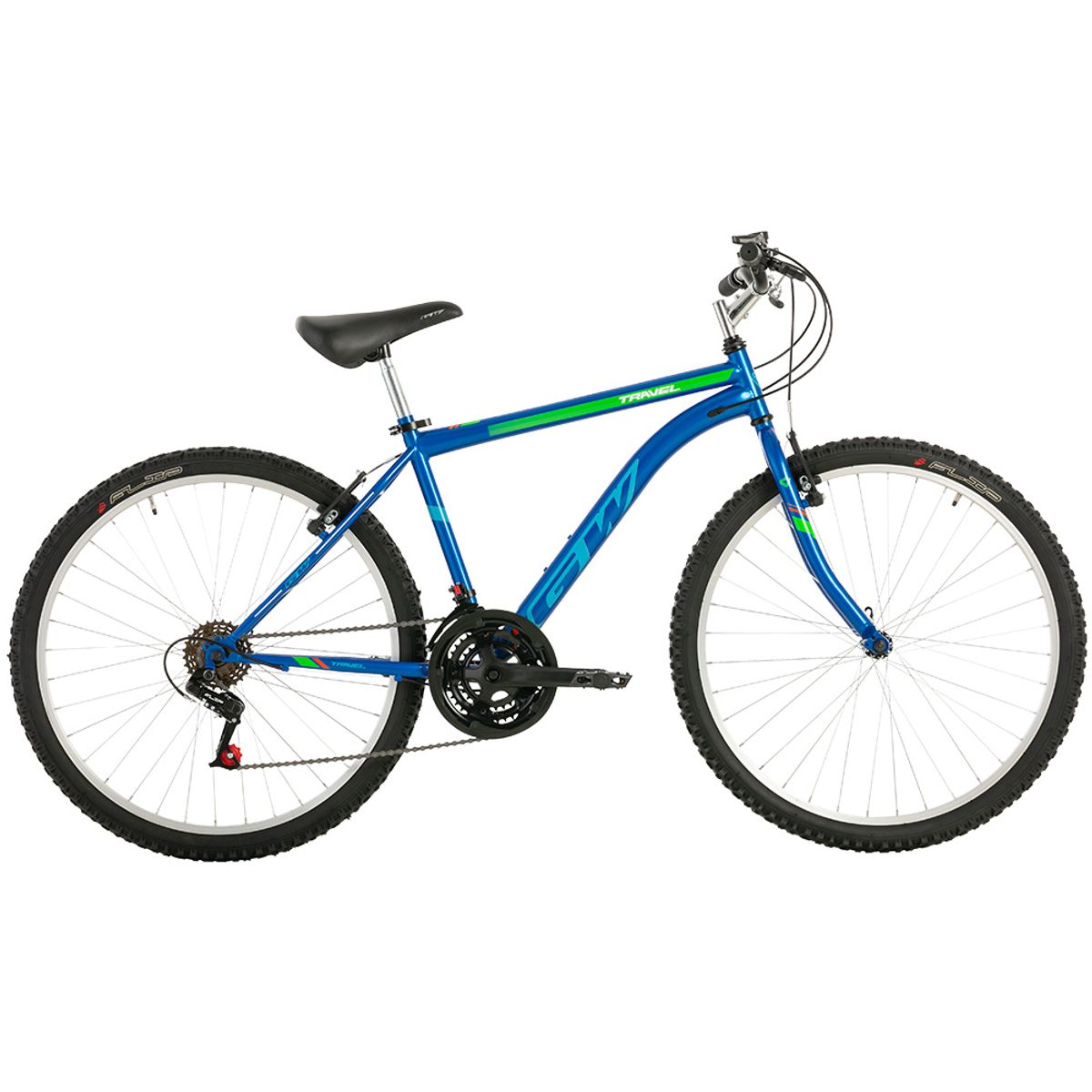 GW - Bicicleta GW Travel rin 26 18 Vel azul