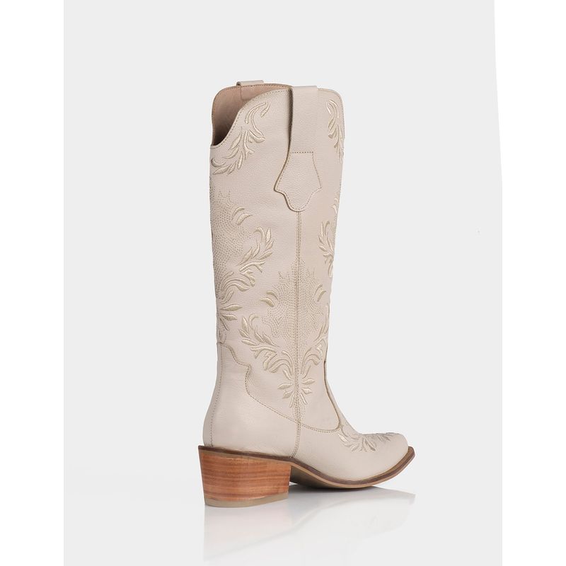 STIVALI - Texana Daiki Cuero Beige
