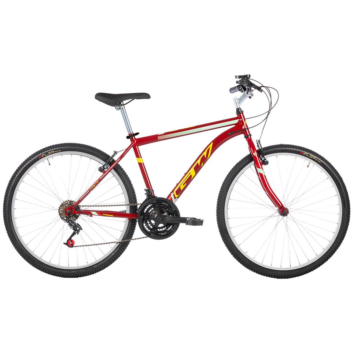 GW - Bicicleta GW Travel rin 26 18 Vel rojo