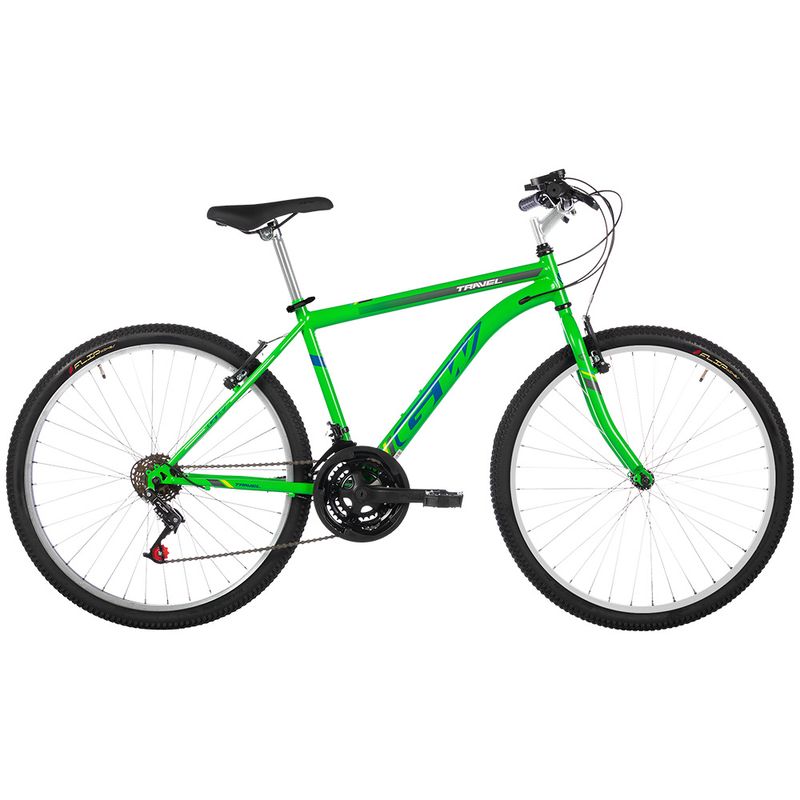 GW - Bicicleta GW Travel rin 26 18 Vel verde