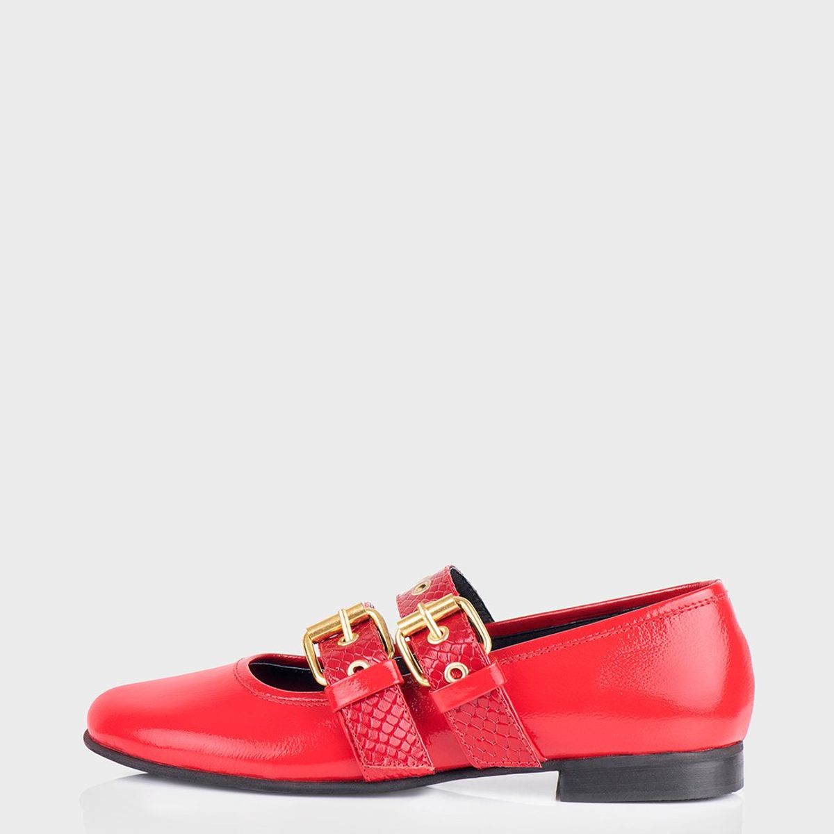 STIVALI - Mary Jane Peyton Brillan X Piton Rojo